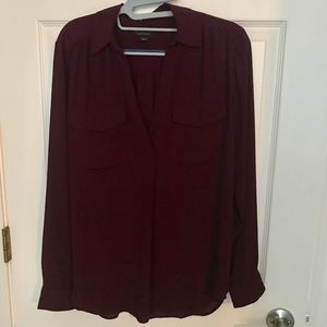 Ann Taylor long sleeve blouse size S (fits like M)